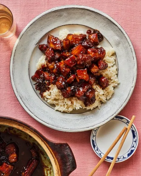 Erchen Chang's Tasty Creations for Taiwanese Braised Pork Belly and Daikon Tots